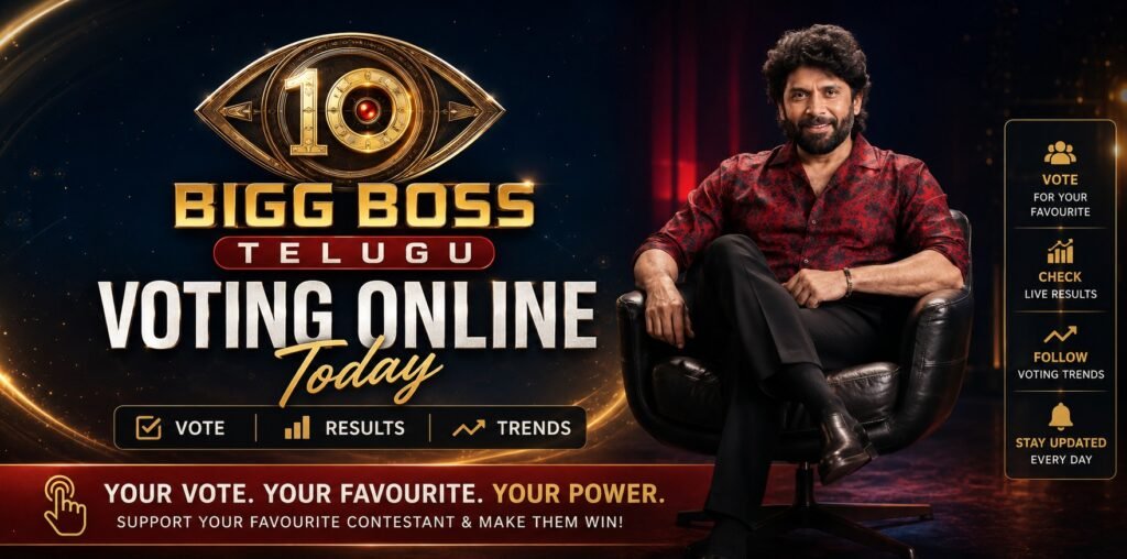 Bigg Boss 10 Telugu Vote